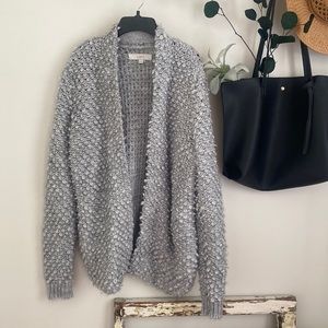 Grey size small ANN TAYLOR LOFT cardigan